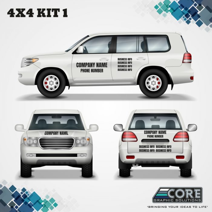 4x4 Sign Kit 1