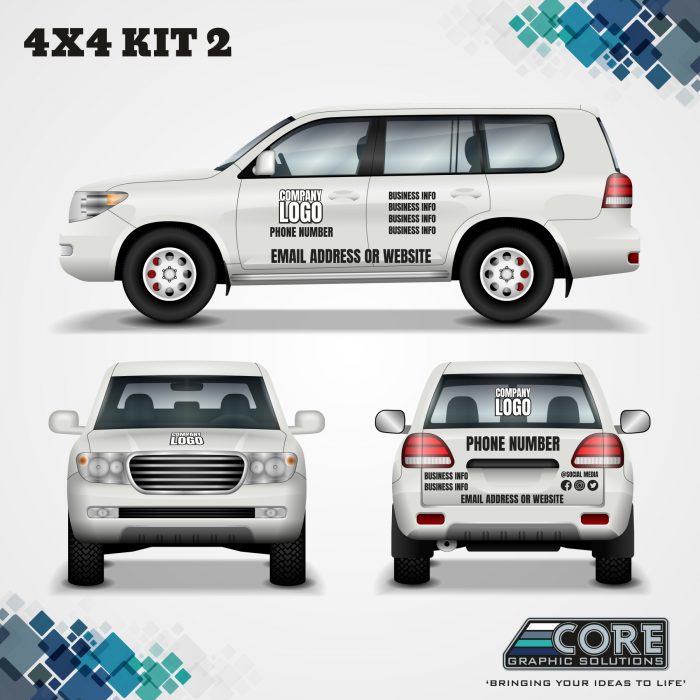 4x4 Sign Kit 2