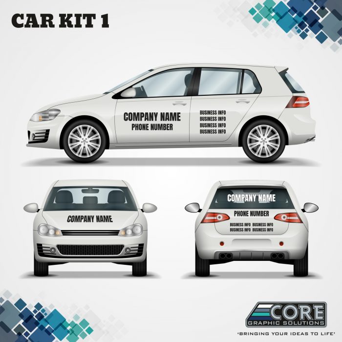 Car Sign Kit 1