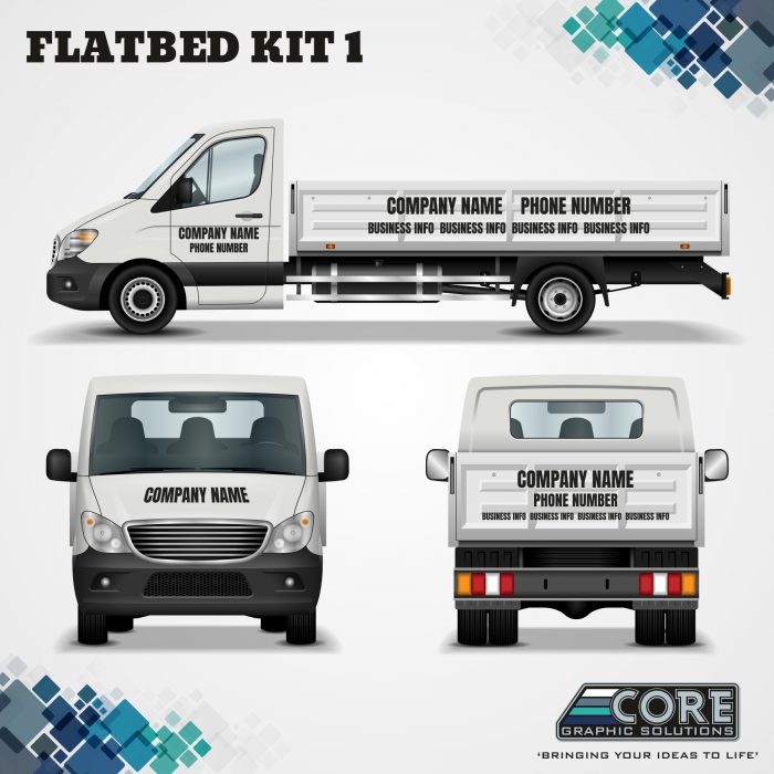 Flatbed Sign Kit 1