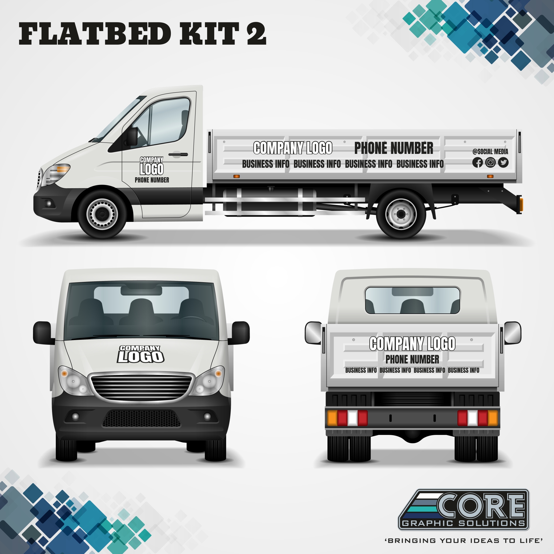 Flatbed Sign Kit 2