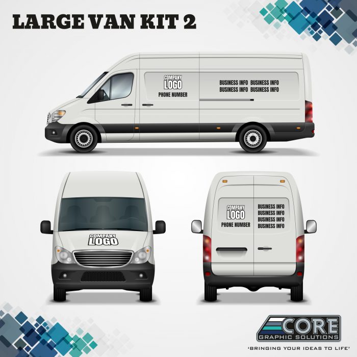 Large Van Sign Kit 2