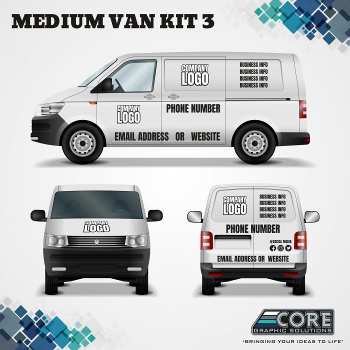 Medium Van Sign Kit 3