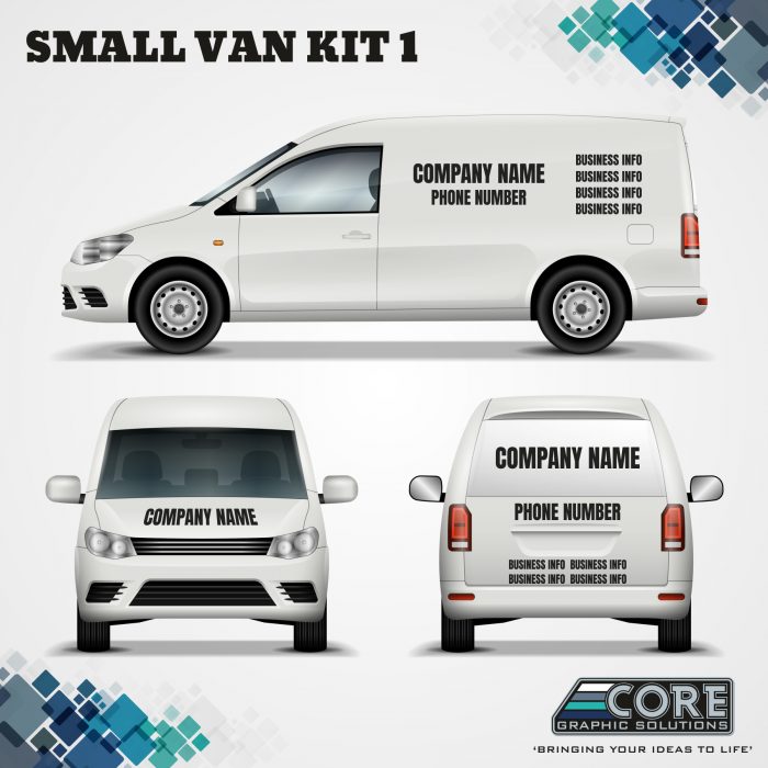 Small Van Sign Kit 1