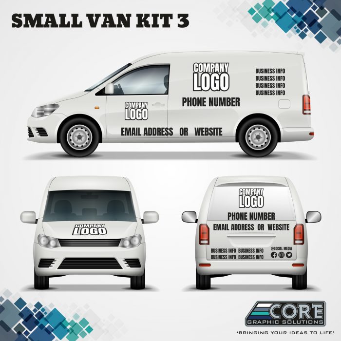 Small Van Sign Kit 3