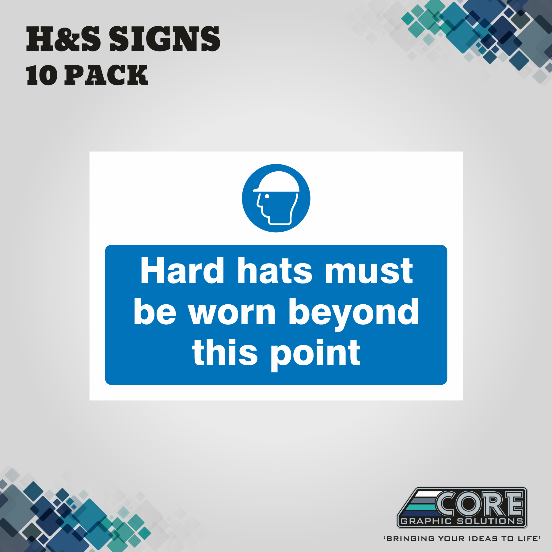 H&S Signs - Hard Hat