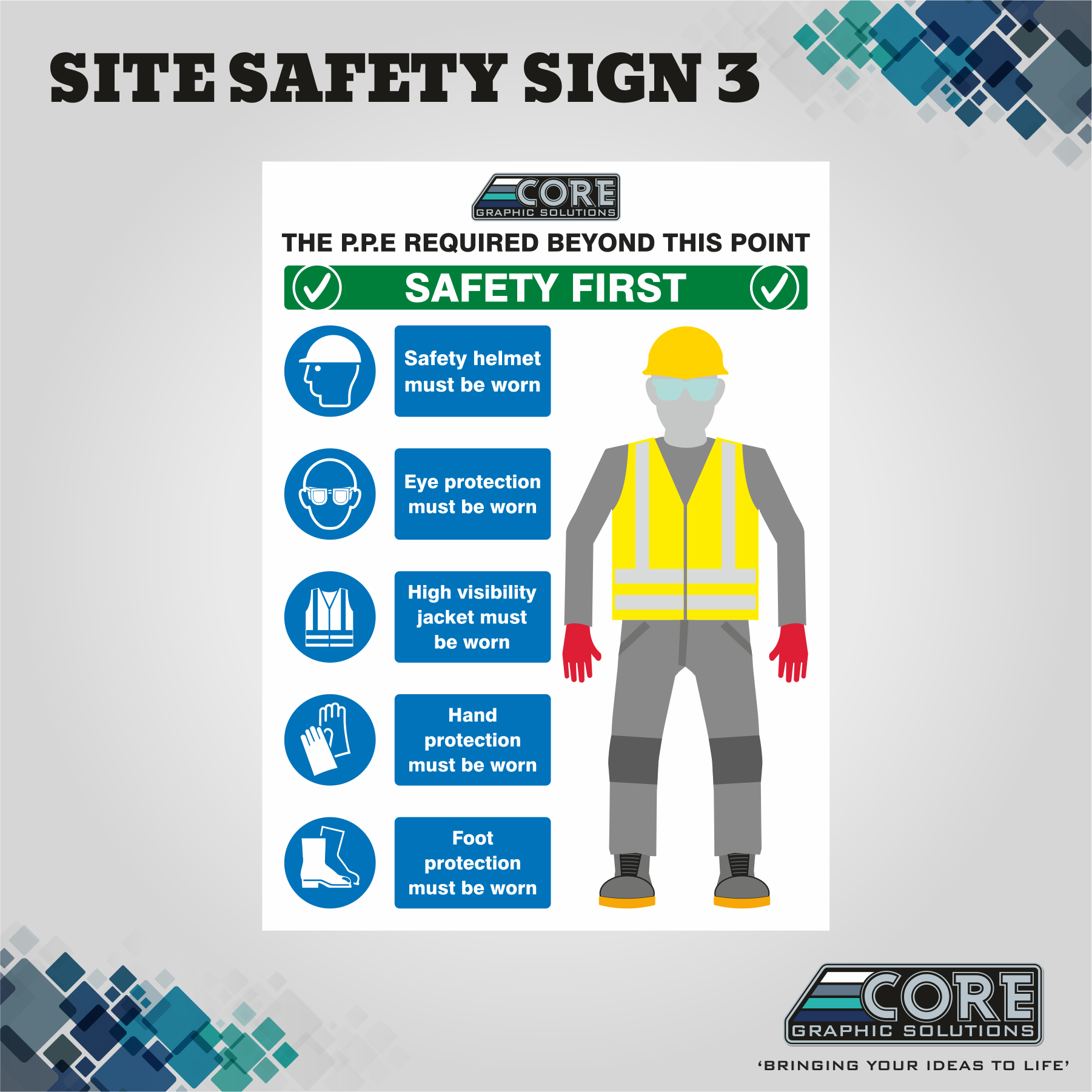 Site Safety Sign 3